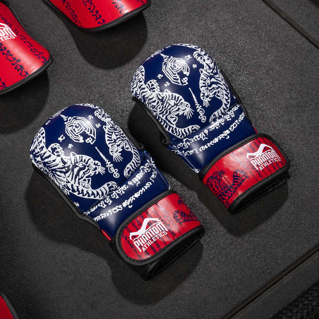 Phantom Athletics MMA Sparring Gloves Muay Thai – Blue