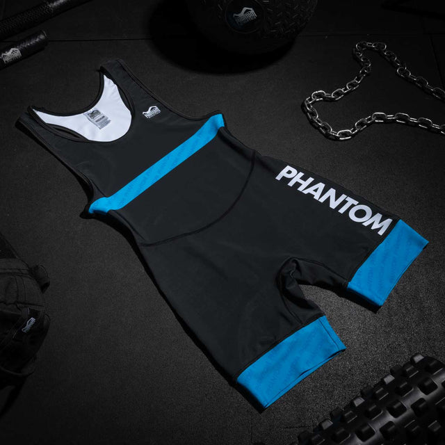 Phantom Athletics Worstelsinglet Raptor - Rood/Blauw