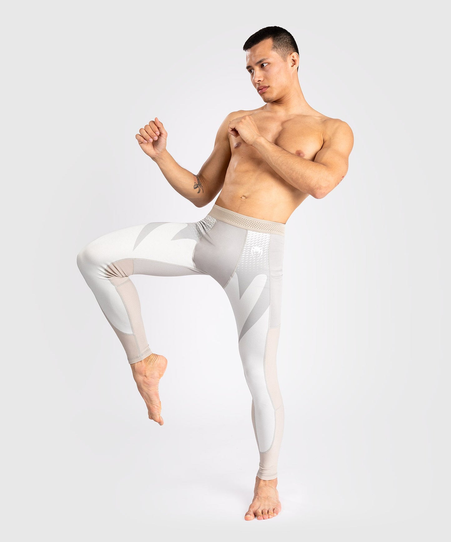 Pantalon de compression Venum Attack - Blanc/Gris