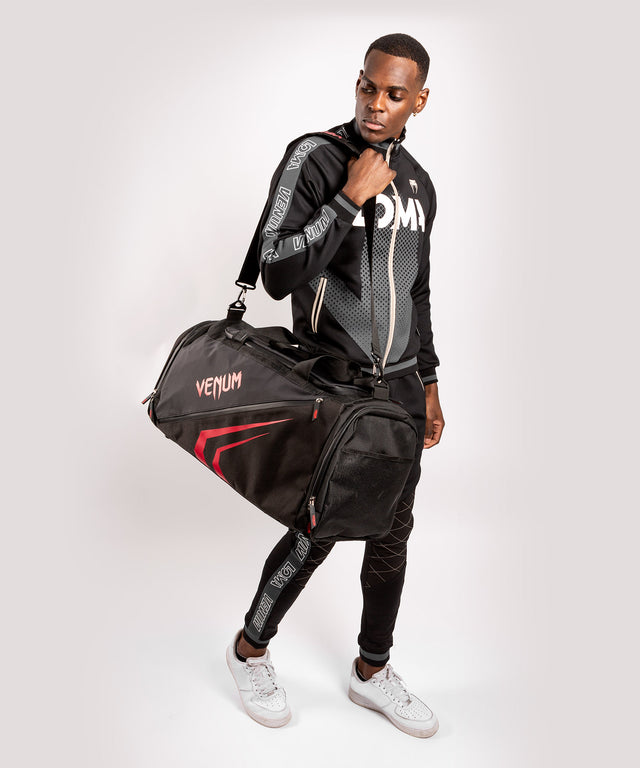 Venum Trainer Lite Evo Sports Bag – Black/Red