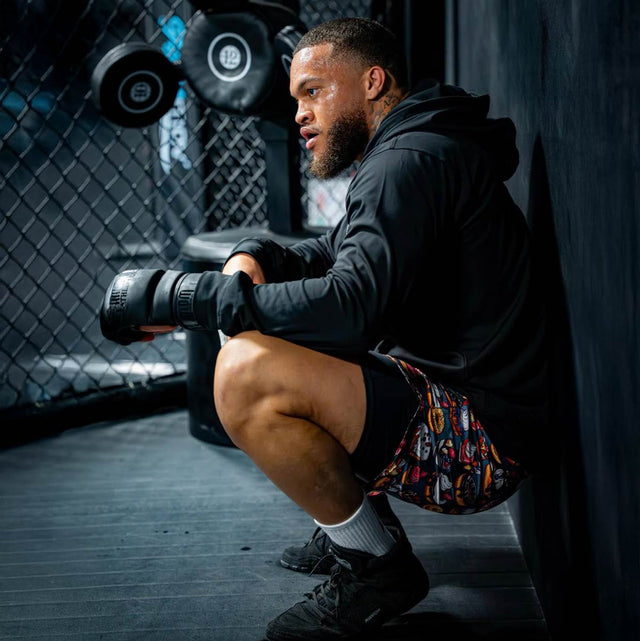 Phantom Athletics MMA-Shorts Fusion-R Desert Camo – Schwarz