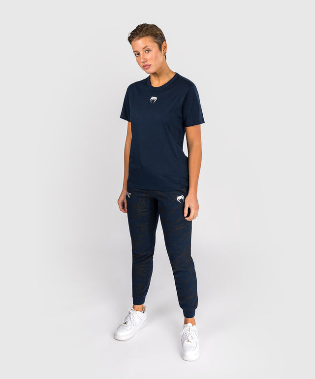 Camiseta Venum UFC Fusion Fight Week para mujer – Azul marino