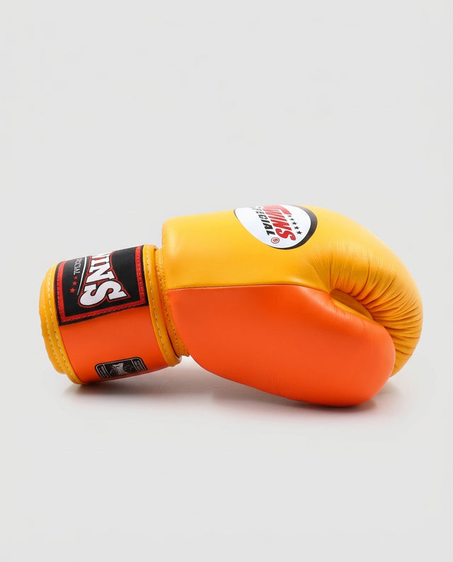 Guantes de boxeo Twins BGVL3 – Amarillo/Naranja