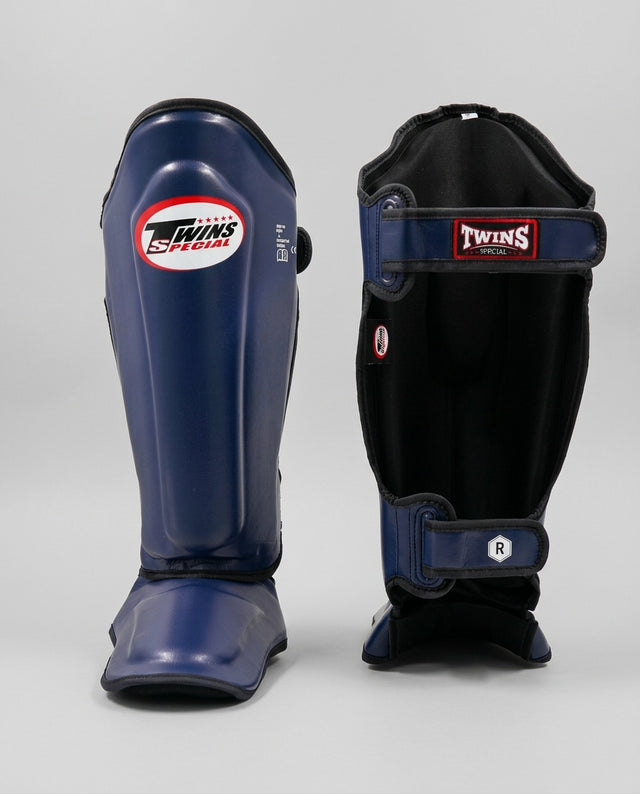 Twins Kickboks Scheenbeschermers SGS7 - Navy Blauw