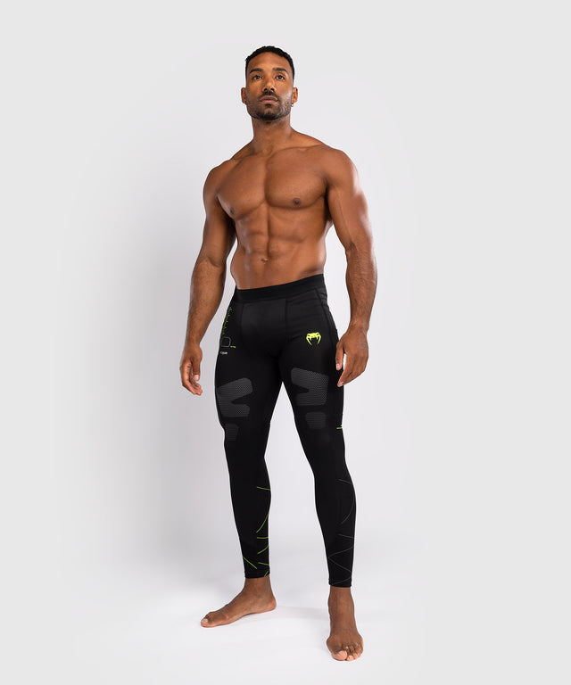 Spats da allenamento Venum Training Camp 4.0 – Nero/Verde neon