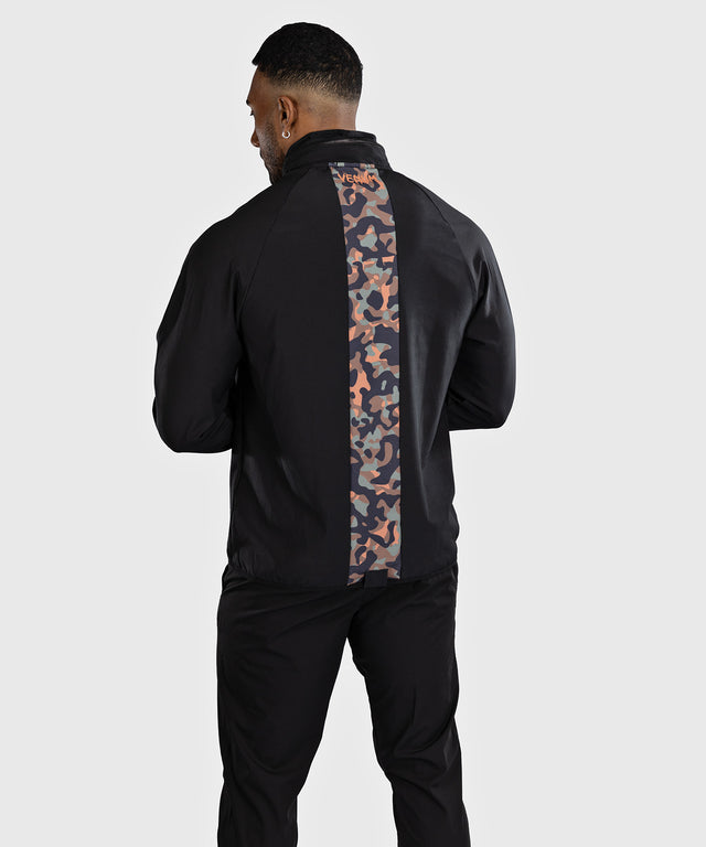 Venum Jungle Ops Track Jacket - Black/Khaki Camo
