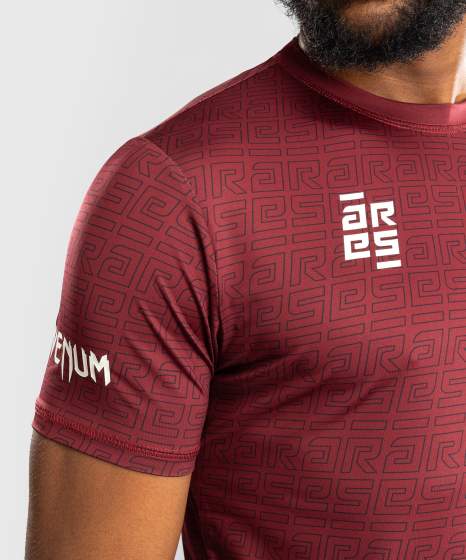Camiseta Venum x Ares Dry-Tech – Burdeos