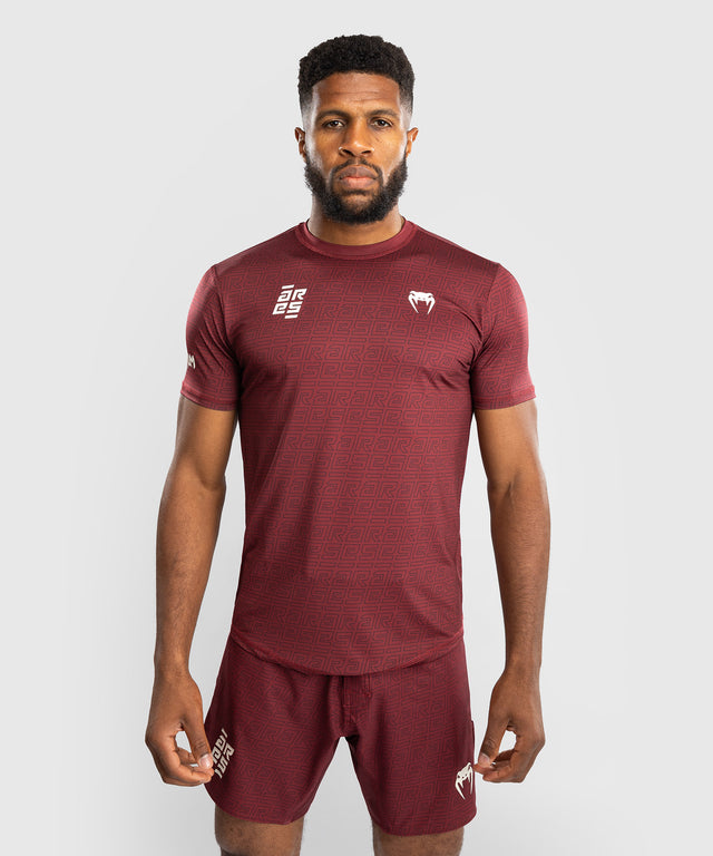 Camiseta Venum x Ares Dry-Tech – Burdeos