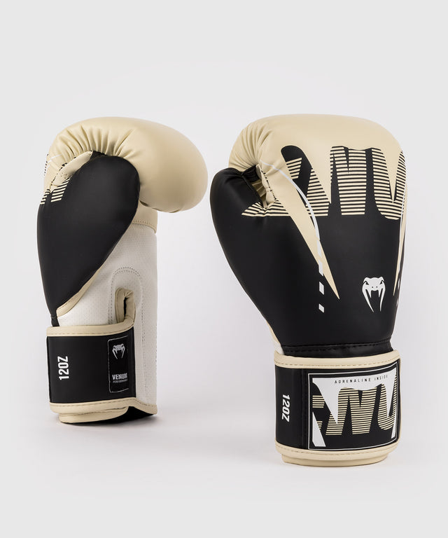 Venum Boxhandschuhe Adrenaline – Schwarz/Ivory