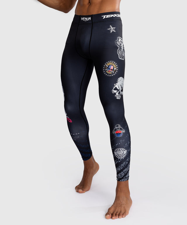 Venum x TEKKEN 8 Spats - Paul Phoenix - Black/Blue