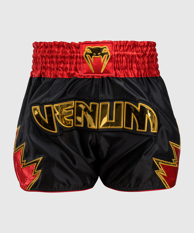Pantaloncini Kickboxing Venum Inferno – Nero/Rosso/Oro
