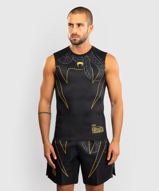 Rashguard Venum Serpenti sans manches – Noir