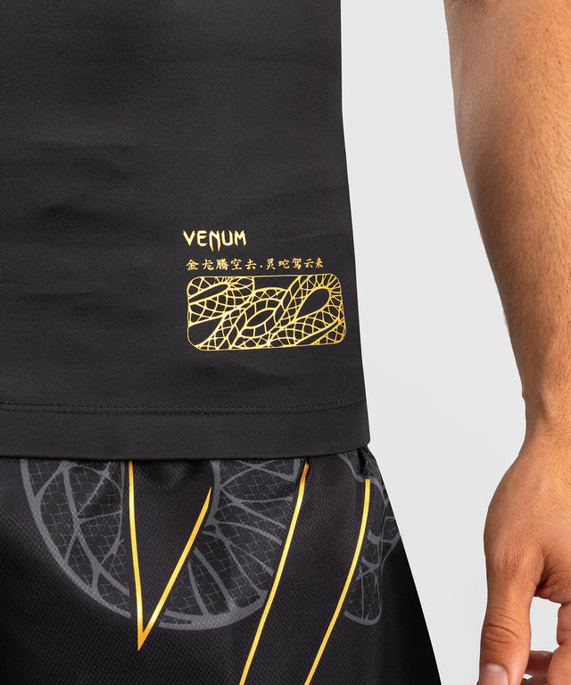 Rashguard Venum Serpenti sans manches – Noir