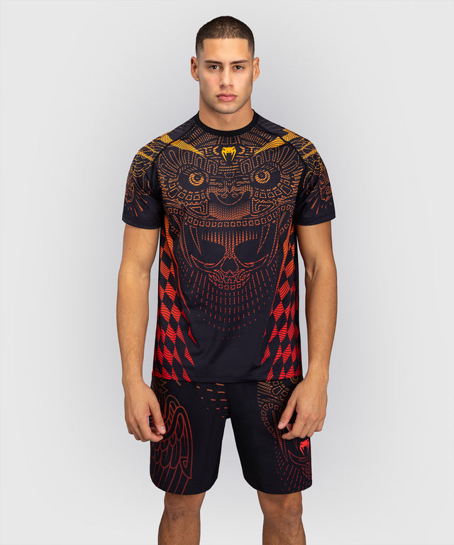 Venum Dry-Tech T-Shirt Quetzal Fury - Schwarz/Rot