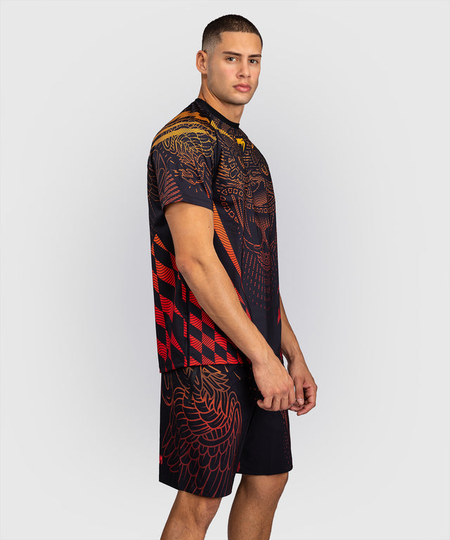 Venum Dry-Tech T-Shirt Quetzal Fury - Schwarz/Rot