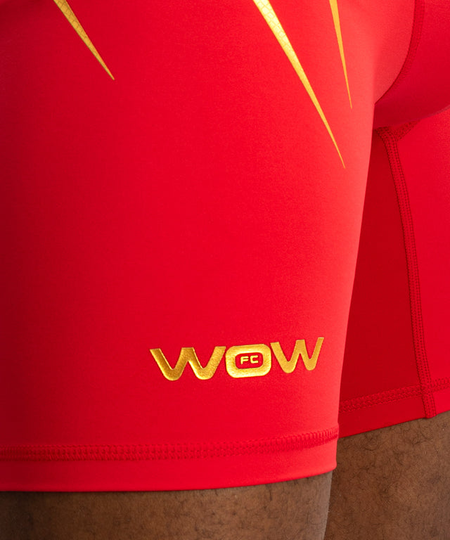 Venum x WOW FC Vale Tudo Shorts – Vurig Rot