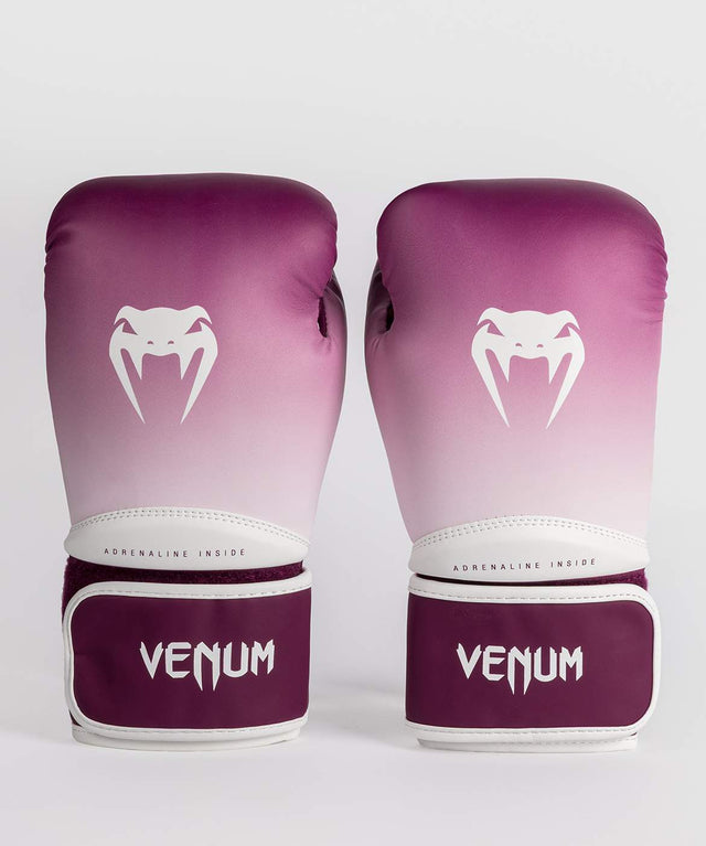Venum Boxhandschuhe Iris – Lila/Weiß