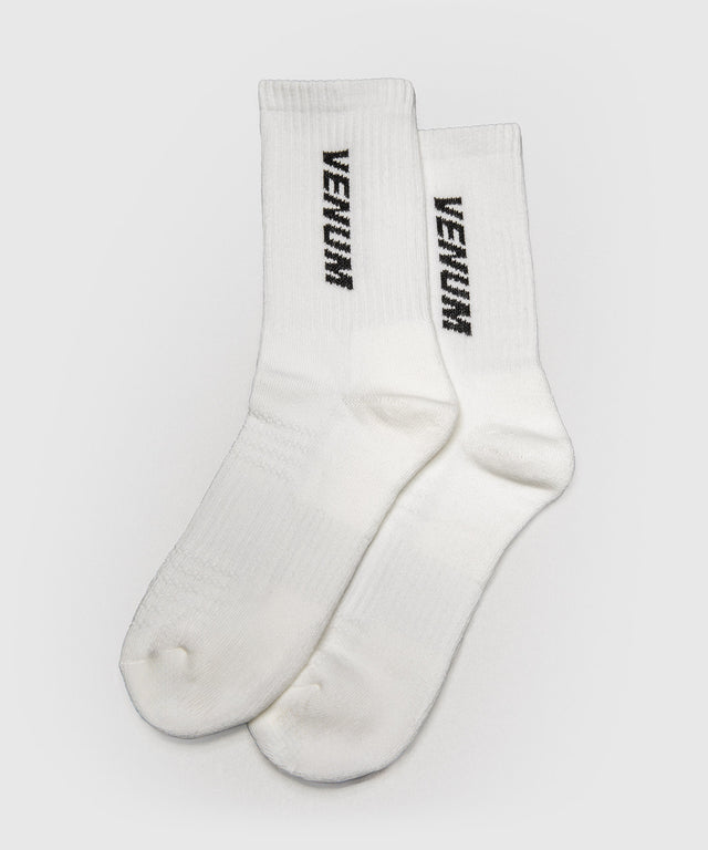 Venum Essential Crew Sokken - Wit - Set van 3