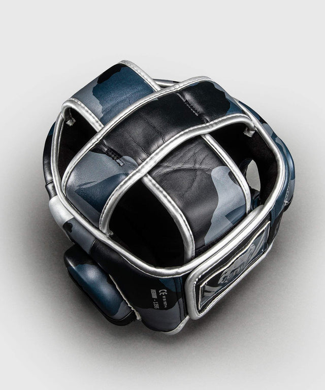 Venum Elite Head guard Camo – Dark blue/Blue