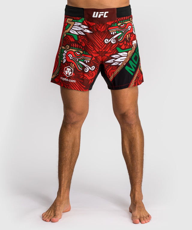 MMA trenky Venum UFC Unrivaled Brandon Moreno – Červené