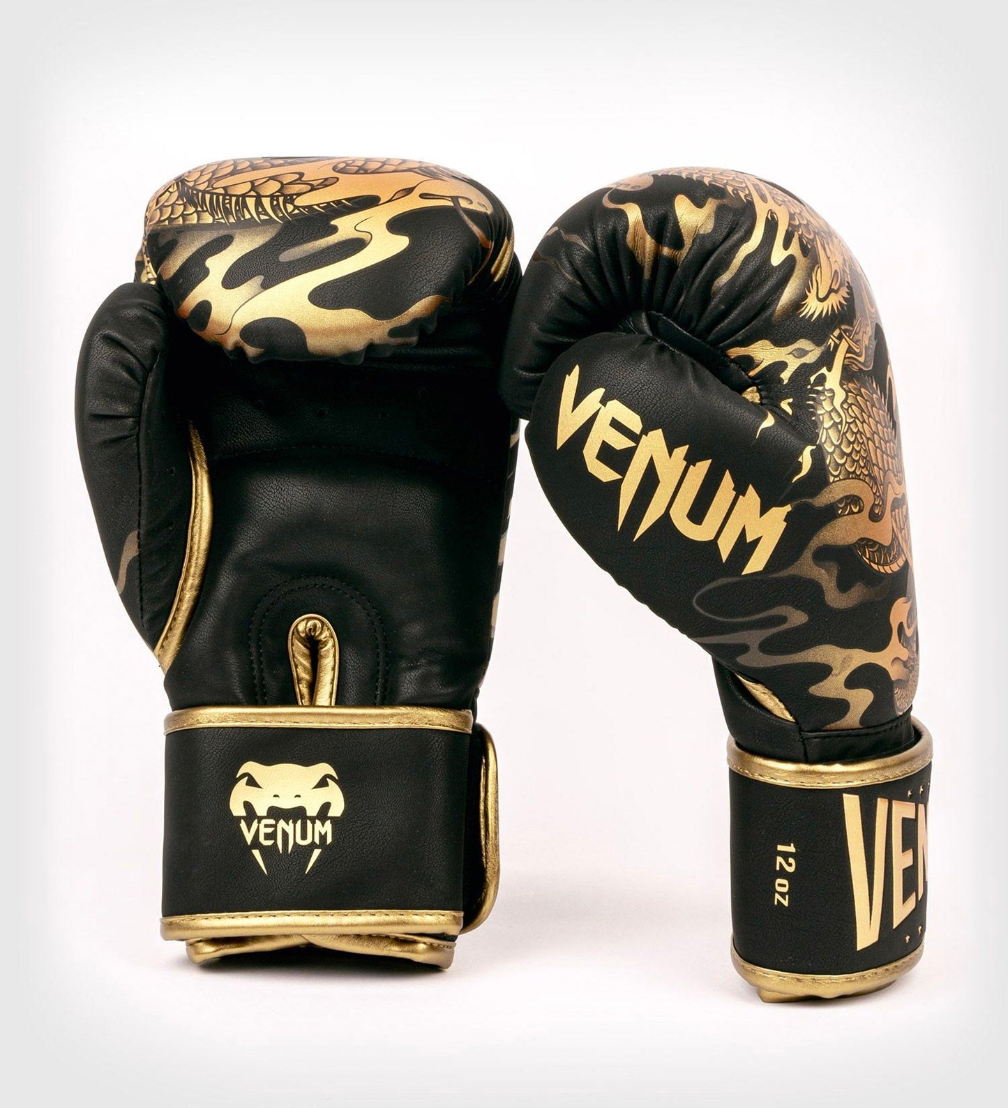 Gants de boxe Venum Dragon's Flight - Noir/Bronze