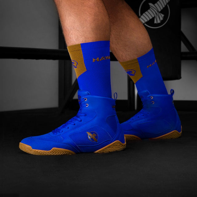 Hayabusa Pro Boxing Shoes - Blue
