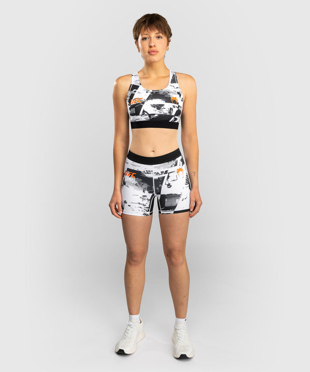 Pantaloncini a compressione Venum UFC Zenith da donna – Bianco
