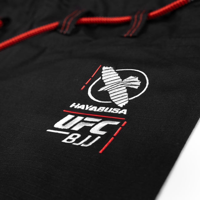 Pantaloncini BJJ Hayabusa x UFC Ripstop da donna – Nero