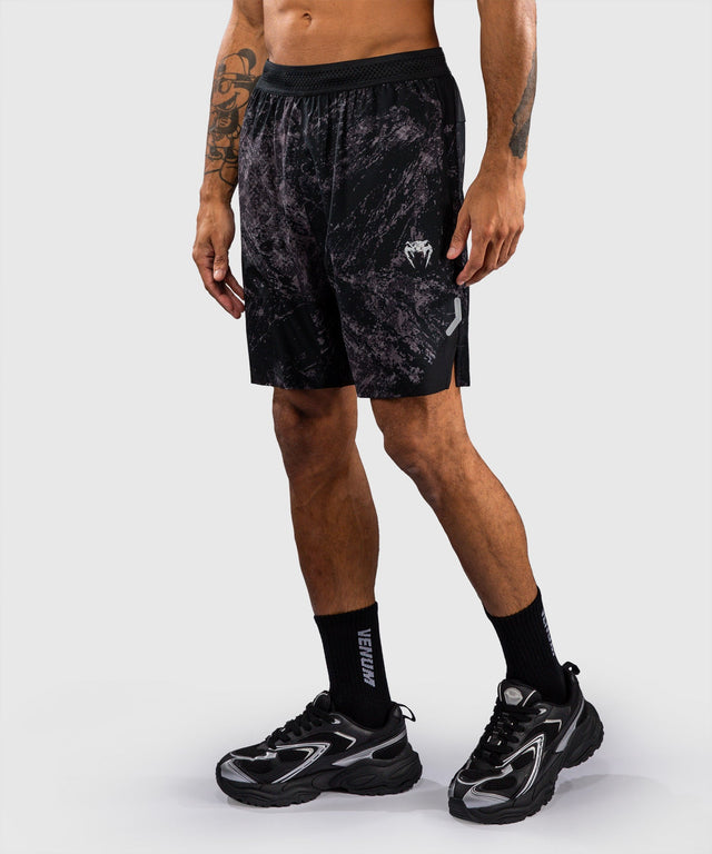 Shorts d'entraînement Venum Rage & Workout – Noir/Gris