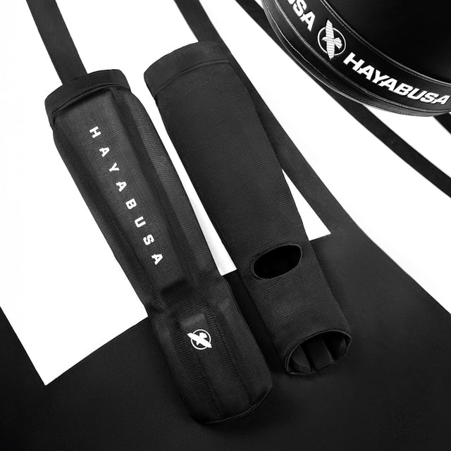 Protège-tibias Hayabusa Core – Noir