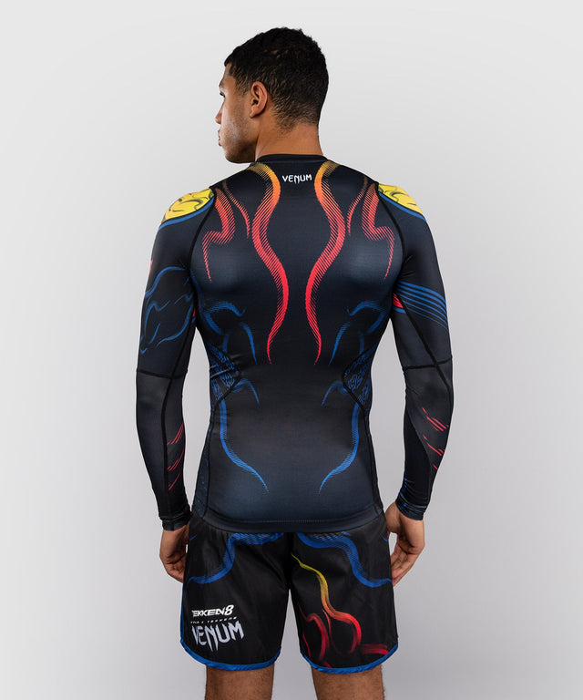 Venum Rashguard TEKKEN 8 Yoshimitsu - Nero/Arancione - foto 4