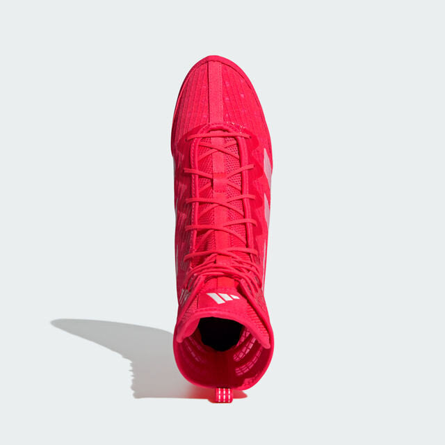 Chaussures de boxe Adidas Box Hog 4 – Rouge/Blanc