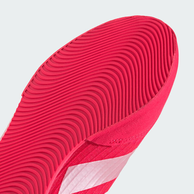 Chaussures de boxe Adidas Box Hog 4 – Rouge/Blanc