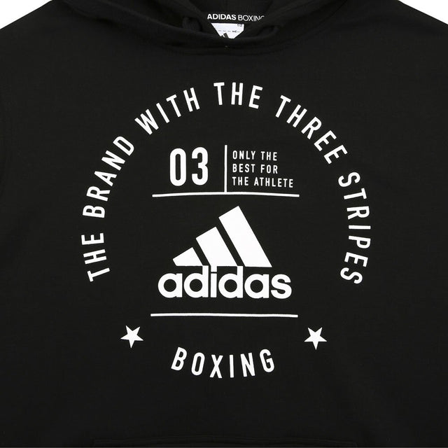 Sudadera sin mangas Adidas Community Boxing – Negro/Blanco