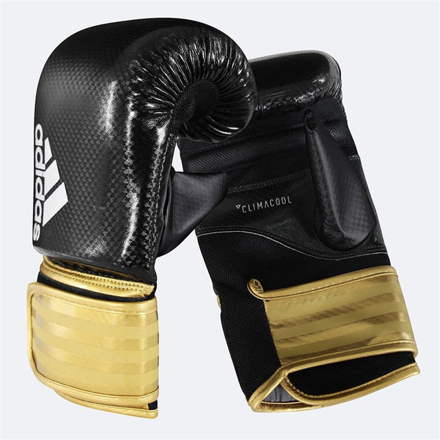 Gants de boxe Adidas Hybrid 75 – Noir/Or