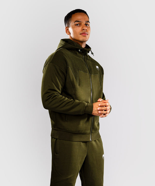 Chaqueta de entrenamiento Venum Attack Fleece & Weave – Caqui