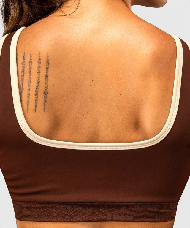Brassière de sport Venum Viper femme – Marron