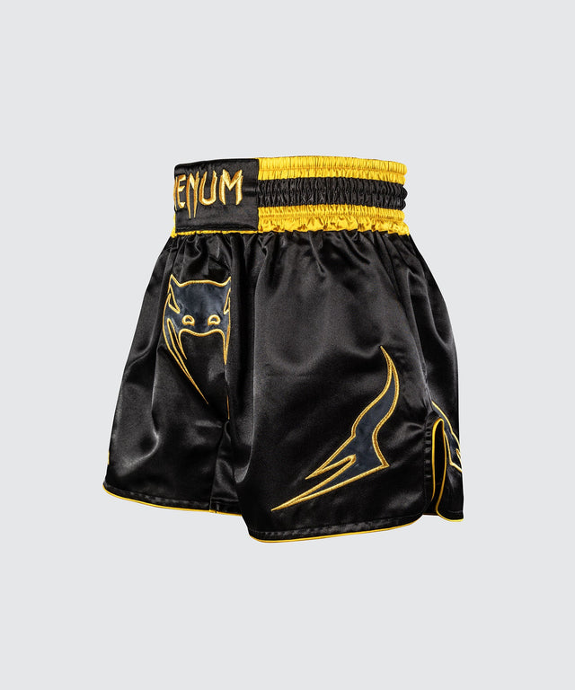 Venum Muay Thai Shorts Bangkok Fury - Zwart/Goud