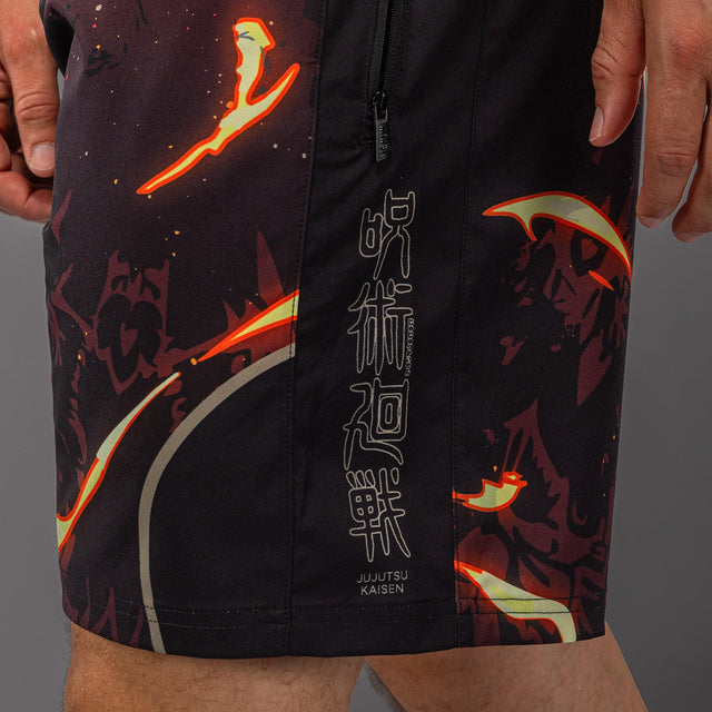 Pantalones de entrenamiento Venum Sukuna – Negro/Beige claro