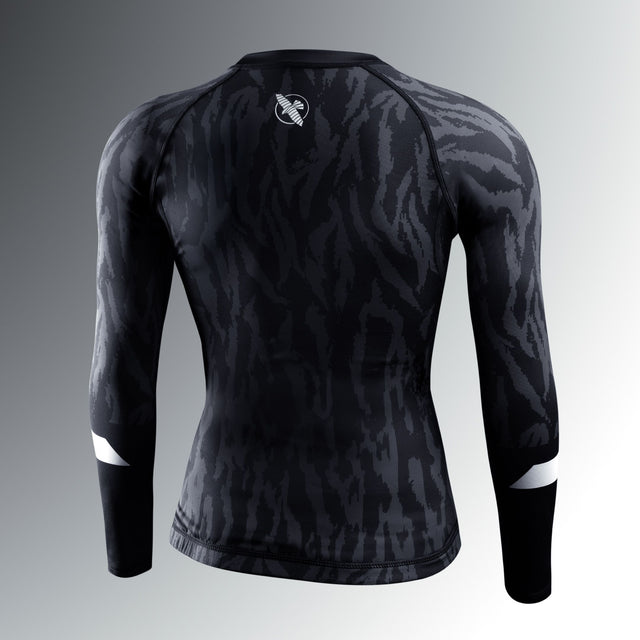 Hayabusa Rashguard Apex Vantage Lange Mouwen Dames - Zwart