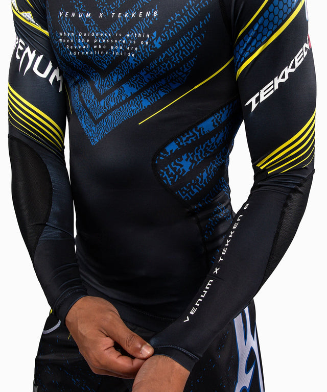 Venum Rashguard TEKKEN 8 King – Noir/Jaune – photo 7