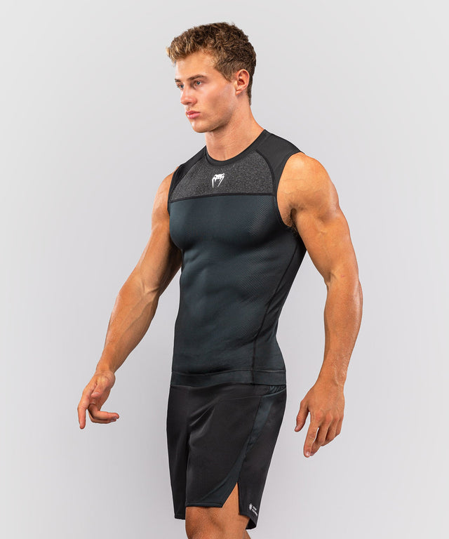 Venum Rashguard G-Fit Scale Mouwloos - Zwart
