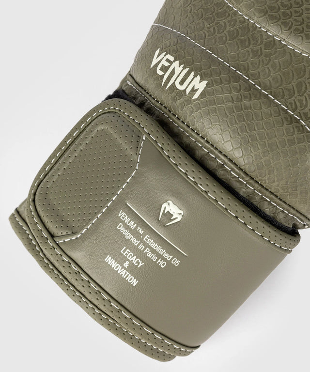 Guantoni da boxe Venum Impact Evo Scales – Verde militare