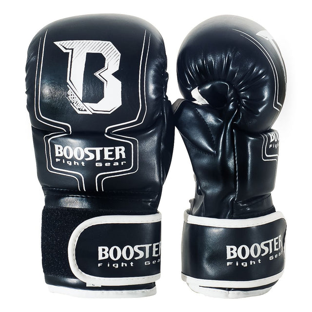 Guantes de sparring MMA Booster BFF8 – Negro/Blanco