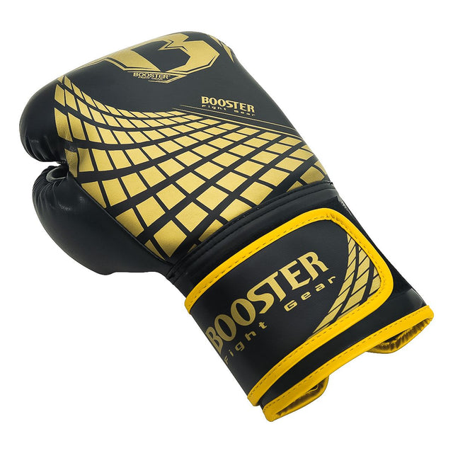 Guantes de boxeo Booster BFG Cube – Negro/Oro