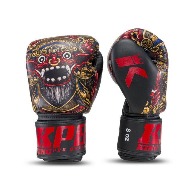 Guantoni da boxe King Pro Boxing BG Baron – Nero/Rosso/Oro
