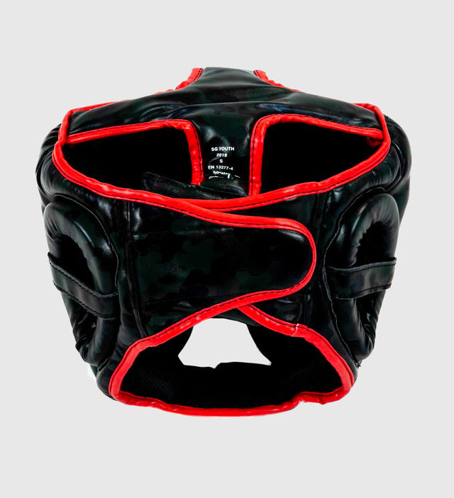 Booster Kopfschutz HGL 2 Kids – Schwarz/Grau/Rot – Kopfschutz