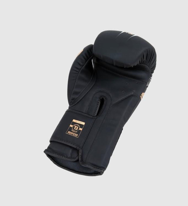 Guantes de boxeo Booster Bangkok – Negro/Oro