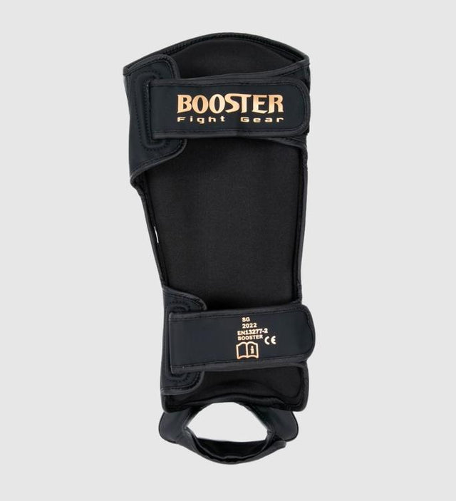 Protège-tibias Booster Bangkok – Noir/Or – Protège-tibias
