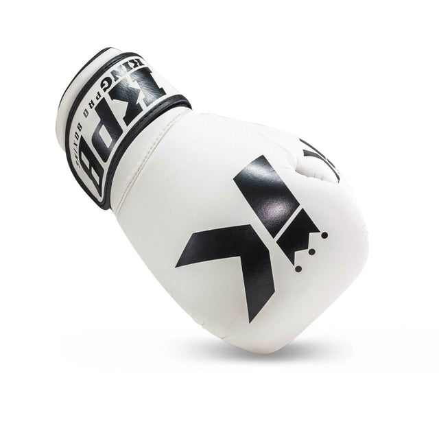 King Pro Boxing Boxhandschuhe BGK1 – Weiß/Schwarz